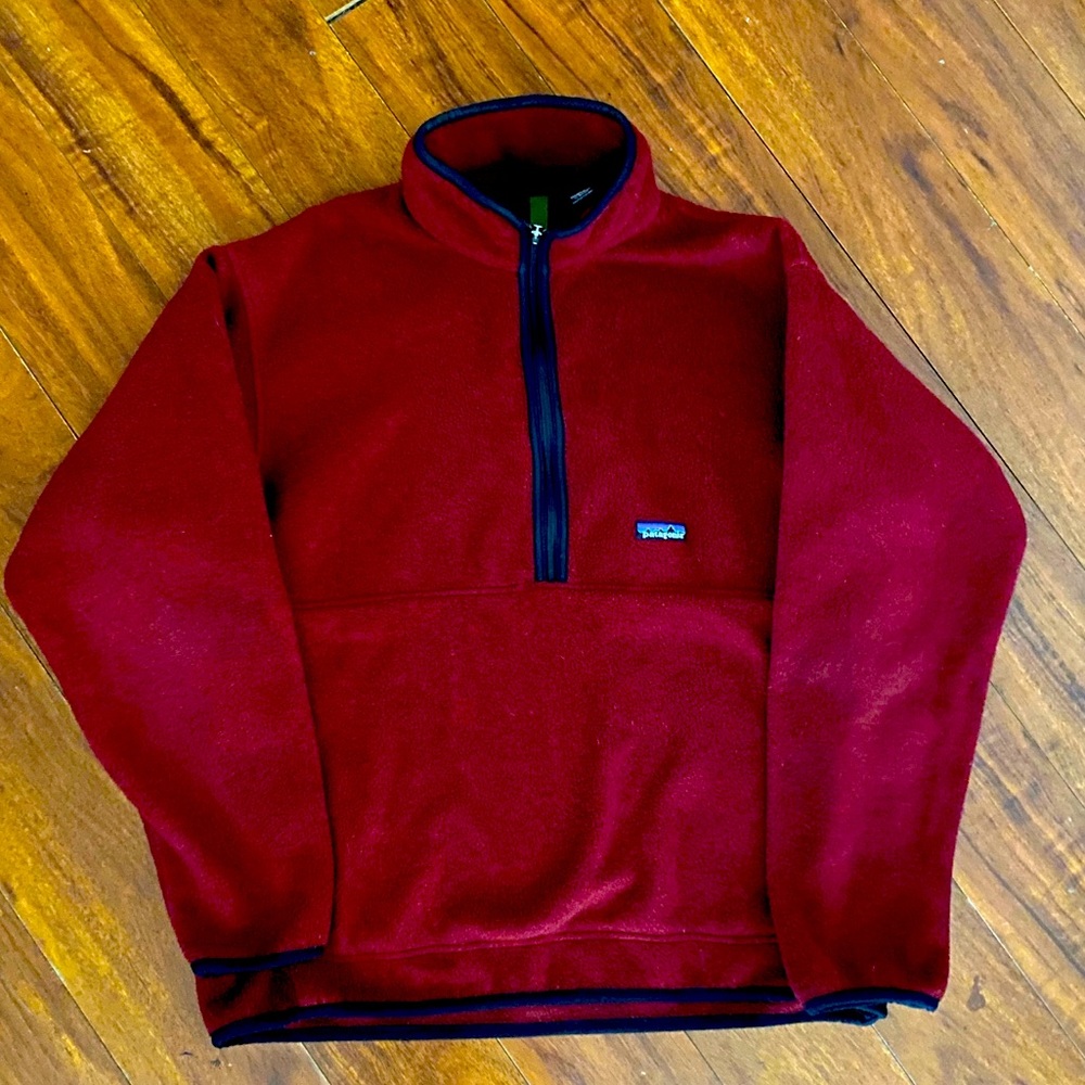 Patagonia Synchilla Fleece Pullover, RED Size L